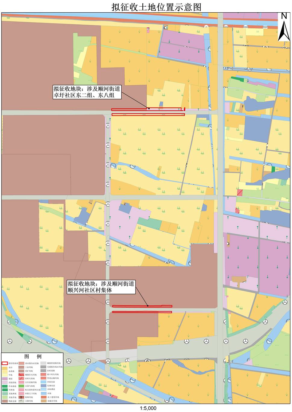 說(shuō)明: 宿遷市擬征收土地公告現(xiàn)狀圖