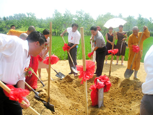 2.重建來龍庵奠基儀式(二)